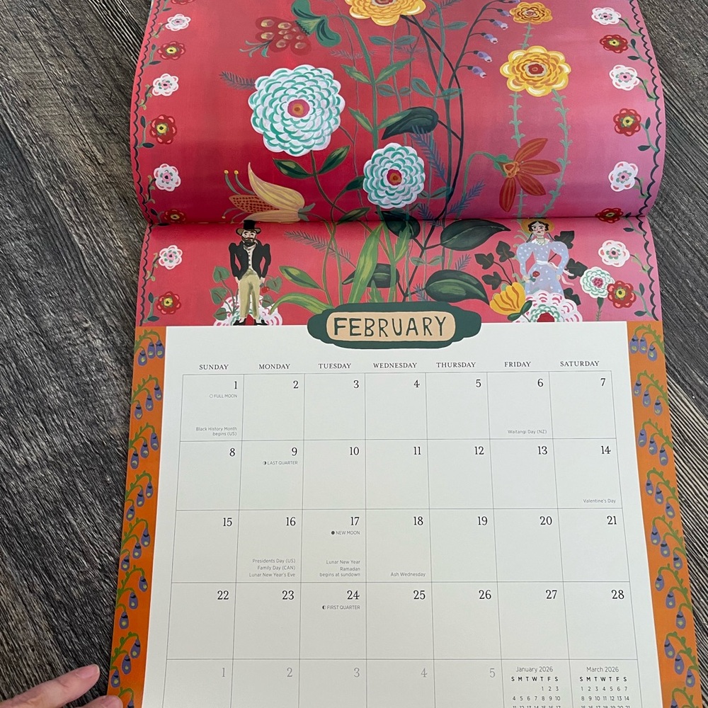 2026 World of Nathalie Lété Wall Calendar 2026! IN STOCK! Ready to ship! - Picture 14 of 16
